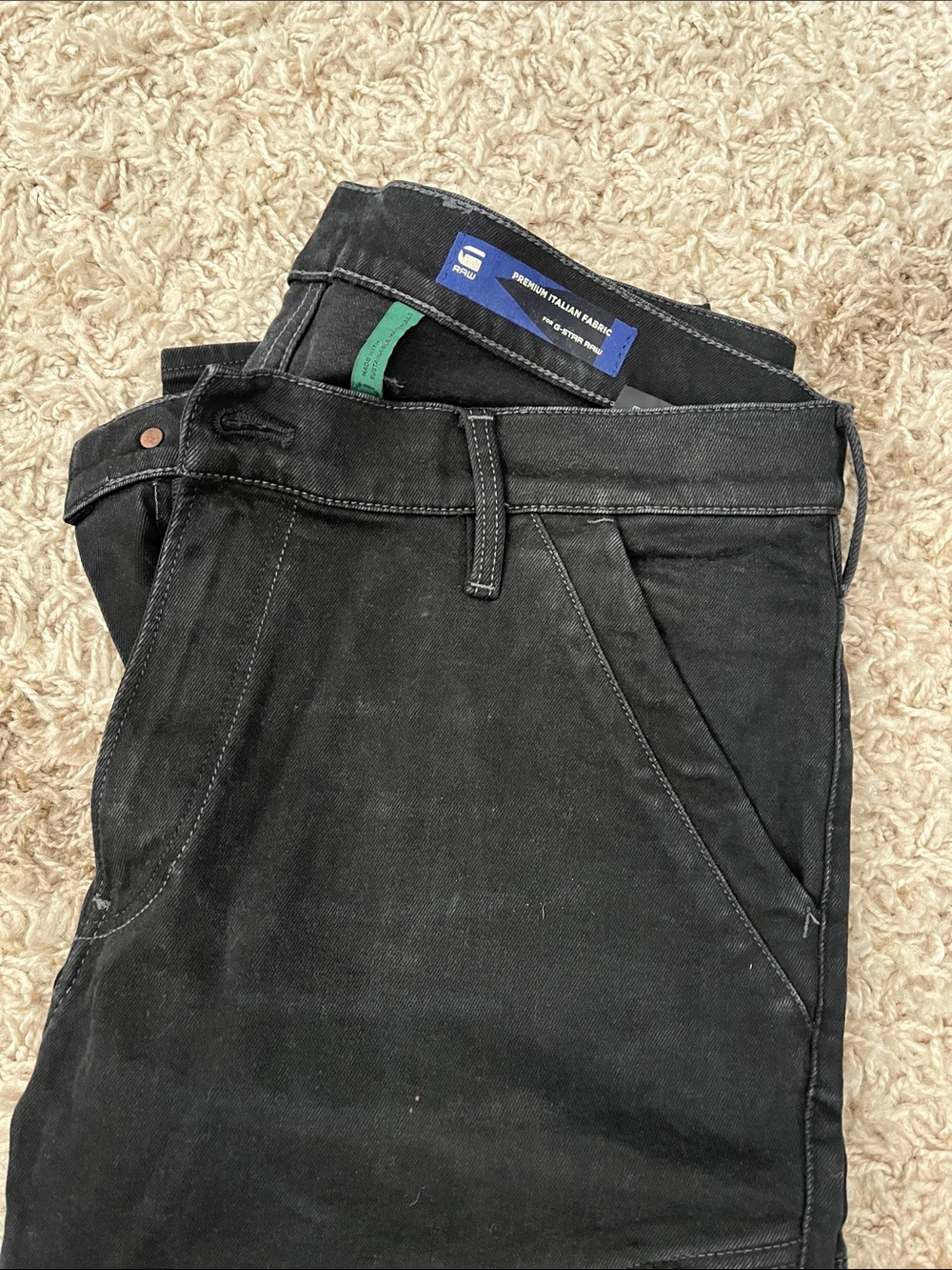 G-Star Slim Straight Black Men's Jeans
